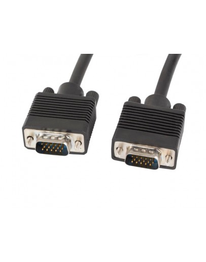 Lanberg VGA M/M cable 1.8m dual-shielded, 2x ferri