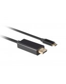 Lanberg USB-C (M) -> display port (M) cable 1.8m 4