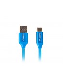 Lanberg USB-C(M) ->  USB-A (M) 2.0 cable 1.8m, blu