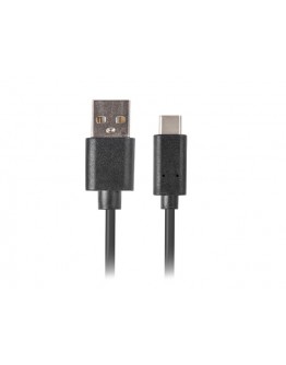 Lanberg USB-C(M) ->  USB-A (M) 2.0 cable 1.8m, bla