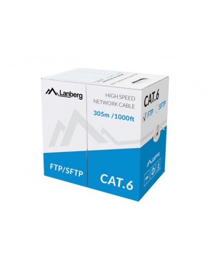 Lanberg Lan Cable FTP Cat.5e 305m Solid CU CPR Flu
