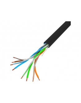 Lanberg LAN cable CAT.5e utp 305m solid cu black f