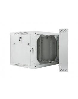 Lanberg rack cabinet 19 double-section wall-mount 