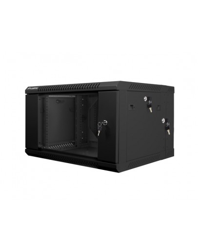 Lanberg rack cabinet 19 double-section wall-mount 