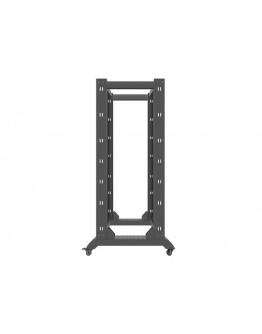 Lanberg open rack 32U  600x800, black