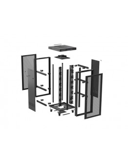 Lanberg rack cabinet 19 free-standing 47U/800X800 