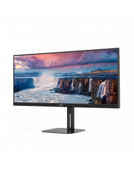 Монитор AOC U34V5C/BK, 34 VA WLED, 3440x1440@100Hz, 4ms Gt