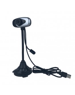 Уеб камера Kisonli PC-10, Микрофон, 480p, Черен - 3044