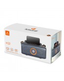 Тонколона Kisonli K2, Bluetooth, USB, SD, FM, Сив - 22292