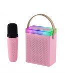 Тонколона Kisonli G22, Караоке, Bluetooth, USB, SD, AUX, RGB, Различни цветове - 22297