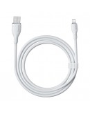 Кабел за данни Baseus Pudding, Lightning, 2.0m, Бял - 40430