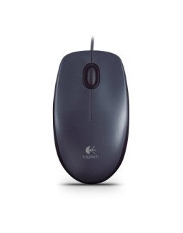 LOGITECH M90 Corded Mouse - GREY - USB -