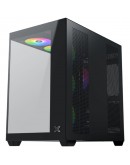 Aqua V Air (Black, ATX, U3x2+Type C, 2PCS TG,