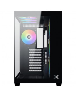 Aqua V Air (Black, ATX, U3x2+Type C, 2PCS TG,