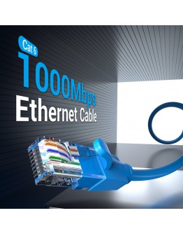 Vention Кабел LAN UTP Cat.6 Patch Cable - 0.5M Blue - IBELD