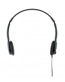 Genius слушалки с микрофон Headset HS-200C - Lightweight, Black