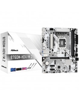 ASROCK MB LGA1700 B760 2 x DDR5 DIMM 2 x Hyper