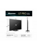 Hisense 75U7Q Pro, 4K Ultra HD 3840x2160, ULED, FA