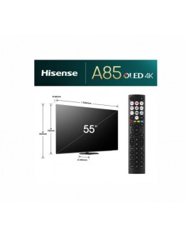 Hisense 55`` A85N, 4K UHD OLED Smart TV, 120Hz, HD