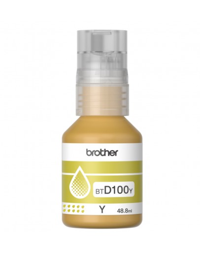 Brother BT-D100Y Yellow Ink Bottle