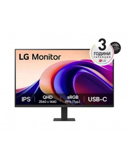 Монитор LG 27U631A-B, 27 QHD LED AG, IPS, 100Hz, 5ms, 250 