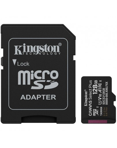 Kingston 128GB microSDXC Canvas Select Plus Gen3
