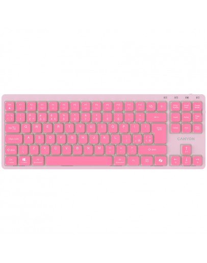 CANYON Keyboard OnType 10 Low Profile EN Wired