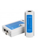 Lanberg cable tester for RJ-45, RJ-12, RJ-11, coax