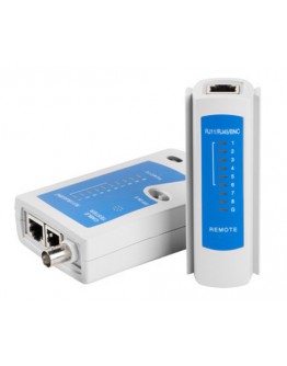 Lanberg cable tester for RJ-45, RJ-12, RJ-11, coax