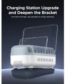 Orico зарядна станция за мобилни устройства Charger Station 220V - 10 x USB 120W white - DUK-10P-EU-WH