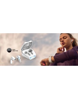 Genius безжични слушалки TWS Bluetooth 5.3 Earphones HS-M920BT White