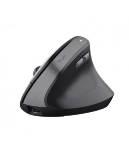 TRUST Bayo II Ergo Wireless Mouse, Black