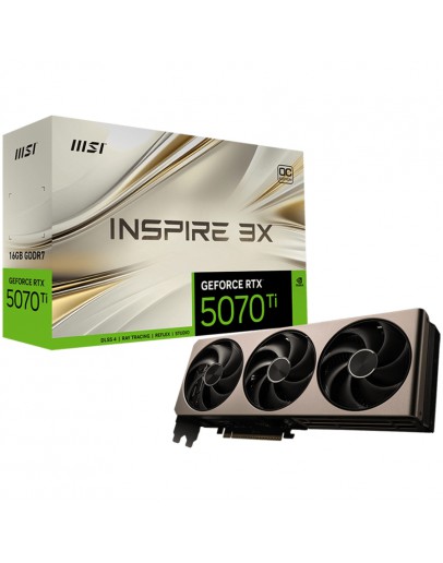 MSI Video Card Nvidia GeForce RTX 5070 TI 16G