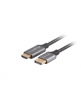 Lanberg display port (M)  -> HDMI(M) cable 1.8m, b