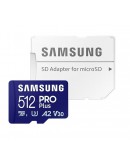 Samsung 512GB micro SD Card PRO Plus with Adapter,