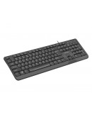 Natec Keyboard Trout US Layout Slim, Black