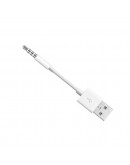 Кабел USB - 3.5mm Аудио, DeTech, 10см  - 18238