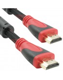 Кабел DeTech HDMI - HDMI M/М, 1.8m, С оплетка и ферит -18018