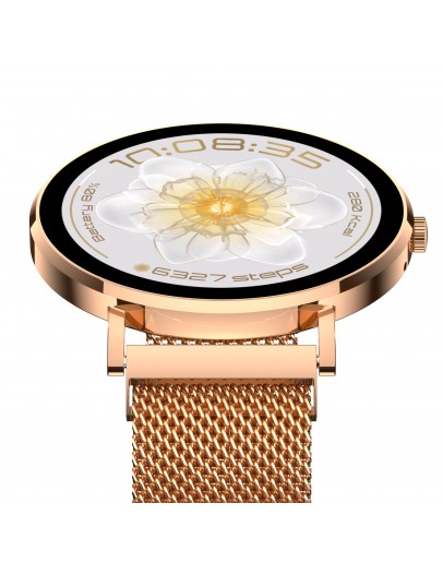 Смарт часовник Aurafit AM28, Amoled, Черен - 73127