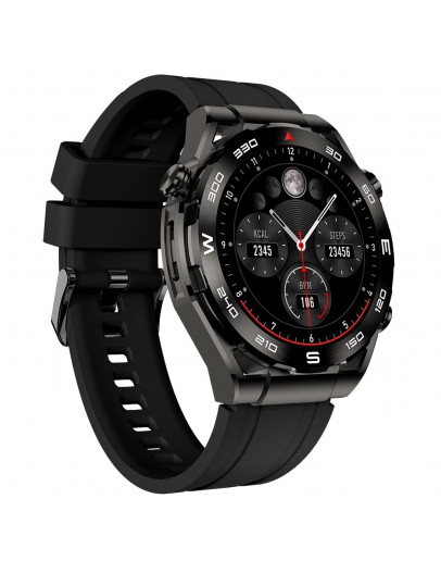 Смарт часовник Aurafit AM13, Amoled, Черен - 73130