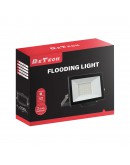 LED прожектор DeTech, 30W, 4000K, IP65, Черен - 77024