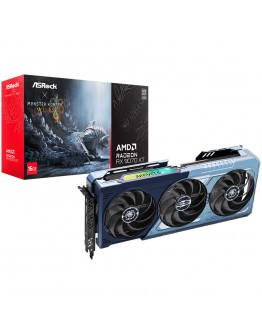 ASROCK Video Card AMD Radeon RX 9070 XT Monster