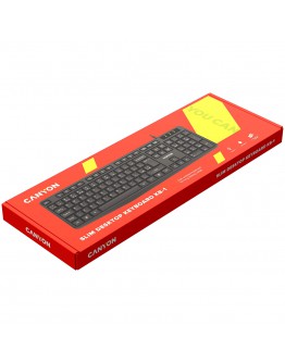 CANYON keyboard KB-1 EN/BG Wired
