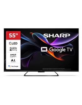 Sharp 55HR7265E, 55 QLED  GOOGLE TV, 4K 144Hz Quan