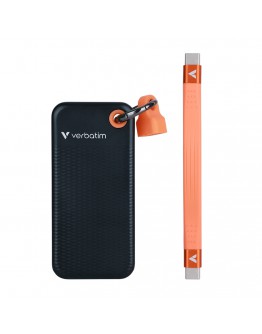 Verbatim Pocket SSD USB 3.2 Gen 2 1TB Black/Orange