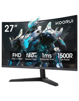 Монитор KOORUI 27 27E6CA FHD 180HZ CRV