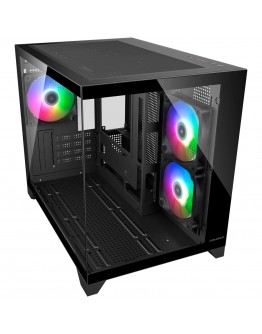 COUGAR FV150 Mini RGB PC Case, Mid tower,