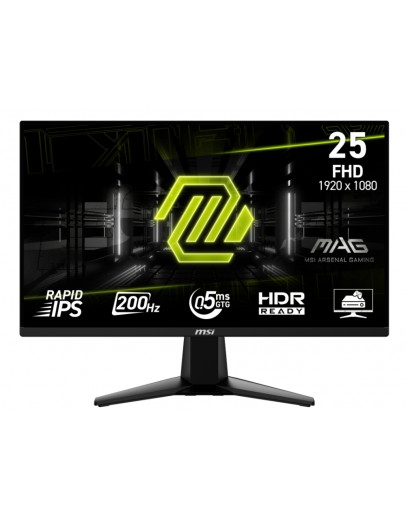 Монитор MSI MAG 255F E20, 24.5, 0.5ms, 200Hz, Rapid IPS, 1