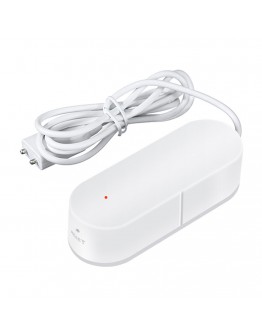 Смарт сензор No brand PST-WW002, За алармиране при наводнение, Wi-Fi, Tuya Smart, Бял - 91005