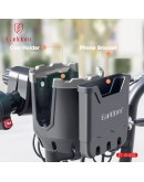 Универсална стойка за бутилка, за велосипед, Earldom ET-EH293, Черен - 17896